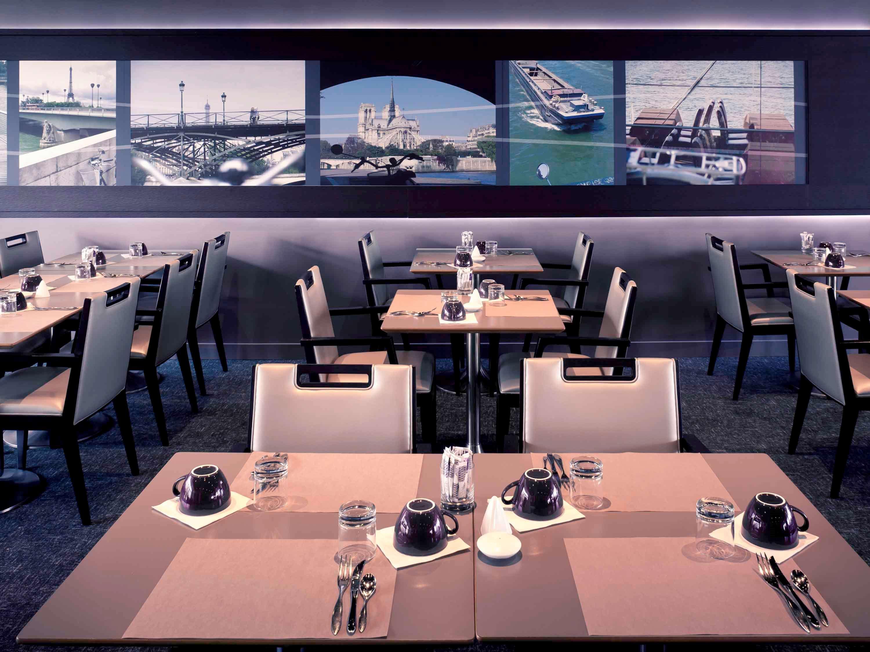 Mercure Paris Ivry Quai De Seine Restoran fotoğraf